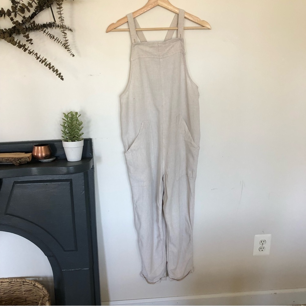 Universal Threads linen overalls